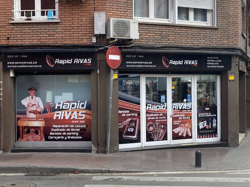 Fachada de la tienda Rapid Rivas